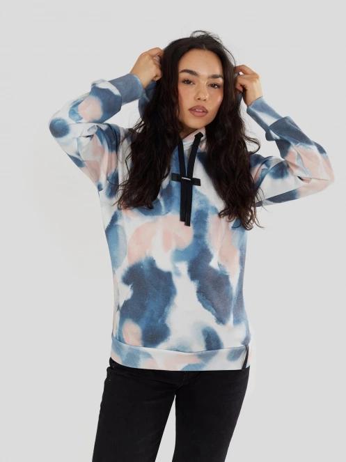 Fundango Challenger Pullover for women in blue 5
