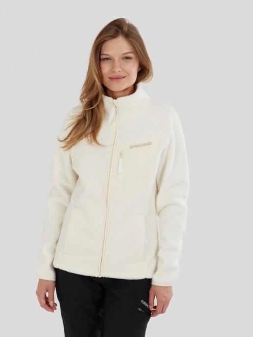 Fundango Shiloh Fleece Jacket for women in white 4