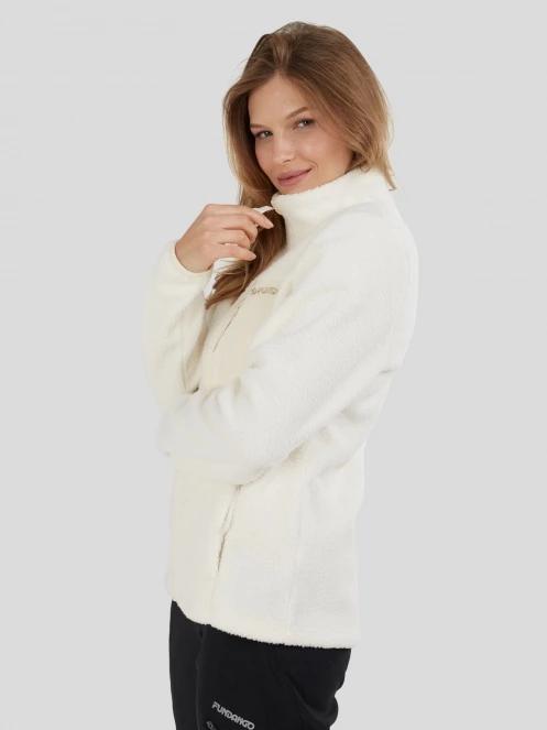 Fundango Shiloh Fleece Jacket for women in white 5