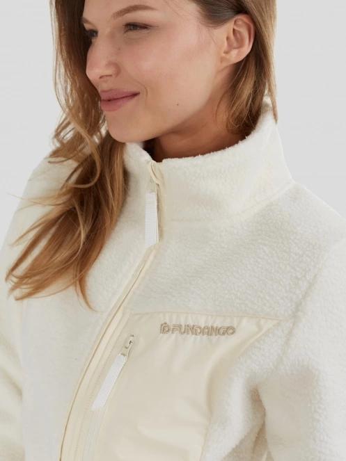 Fundango Shiloh Fleece Jacket for women in white 6