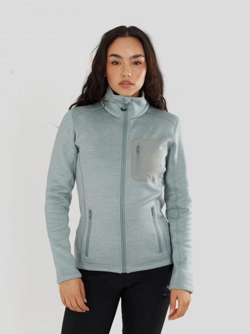 Fundango Antilles Melange Jacket for women in green 2