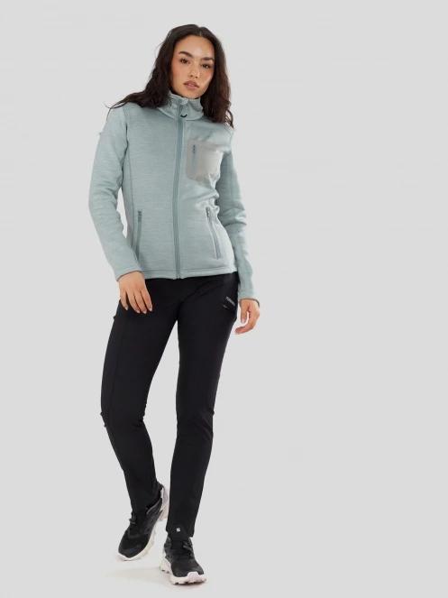 Fundango Antilles Melange Jacket for women in green 4