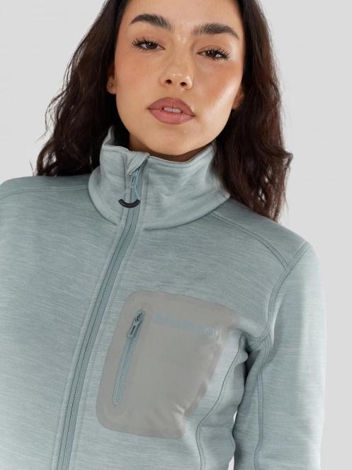 Fundango Antilles Melange Jacket for women in green 6