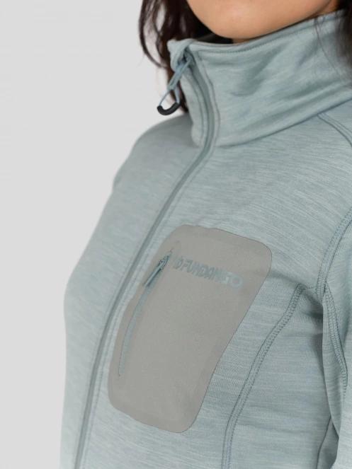 Fundango Antilles Melange Jacket for women in green 7