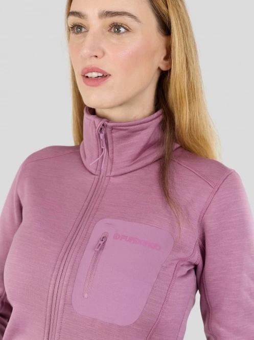 Fundango Antilles Melange Jacket for women in pink 8