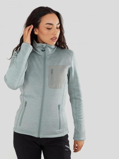 Fundango Antilles Melange Jacket for women in green 5