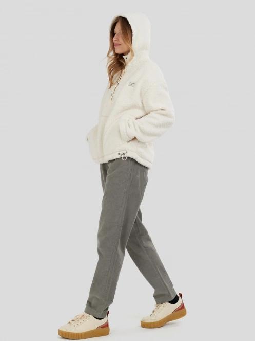 Fundango Juniper Pile Jacket for women in white 4