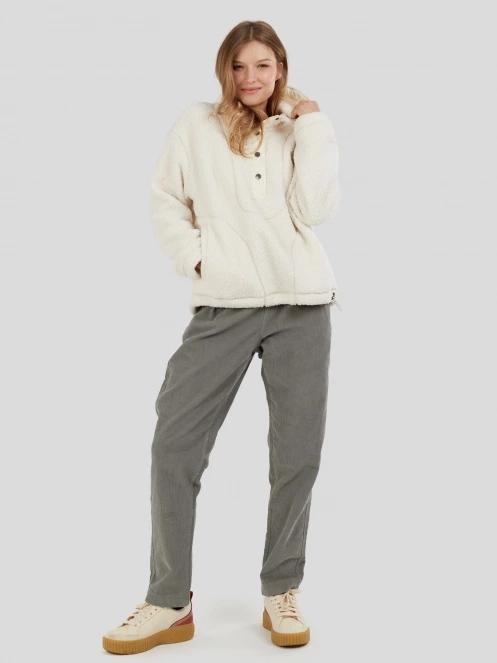 Fundango Juniper Pile Jacket for women in white 5