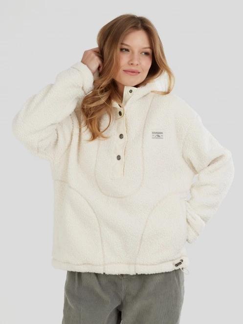 Fundango Juniper Pile Jacket for women in white 6
