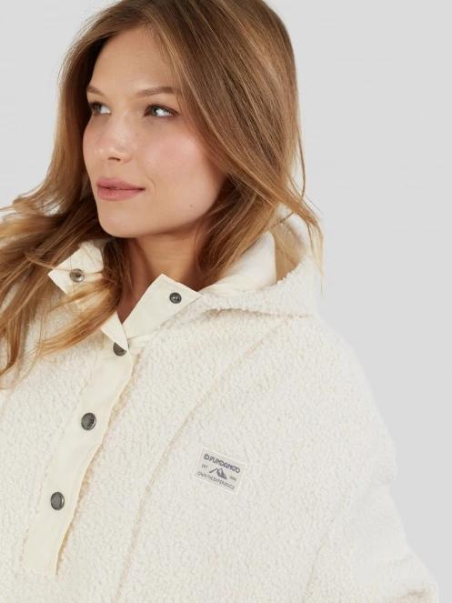 Fundango Juniper Pile Jacket for women in white 7