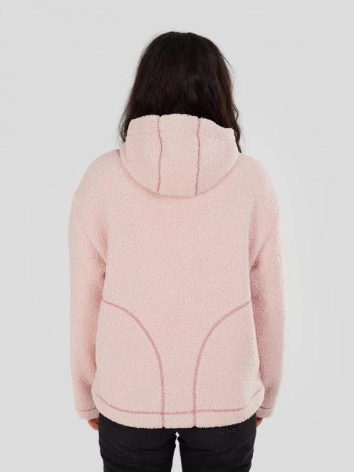 Fundango Juniper Pile Jacket for women in pink 3