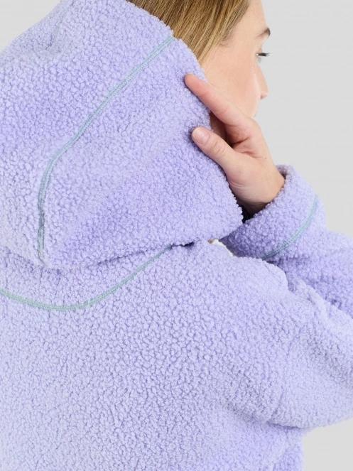 Fundango Juniper Pile Jacket for women in purple 10