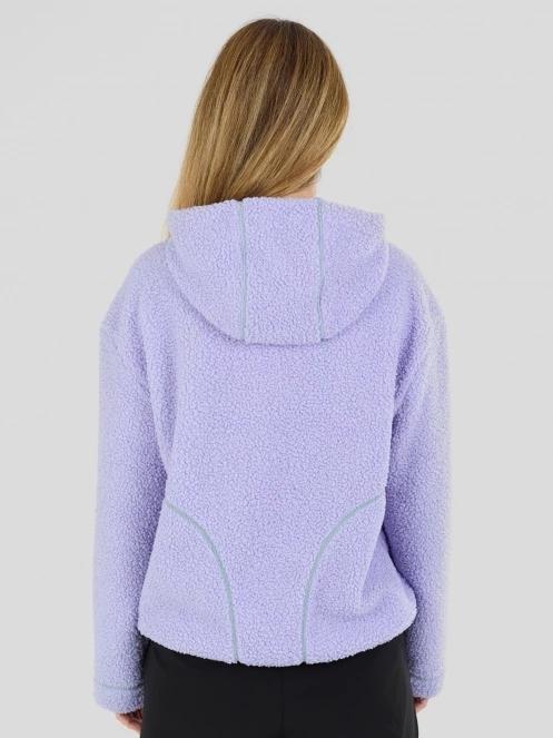 Fundango Juniper Pile Jacket for women in purple 3