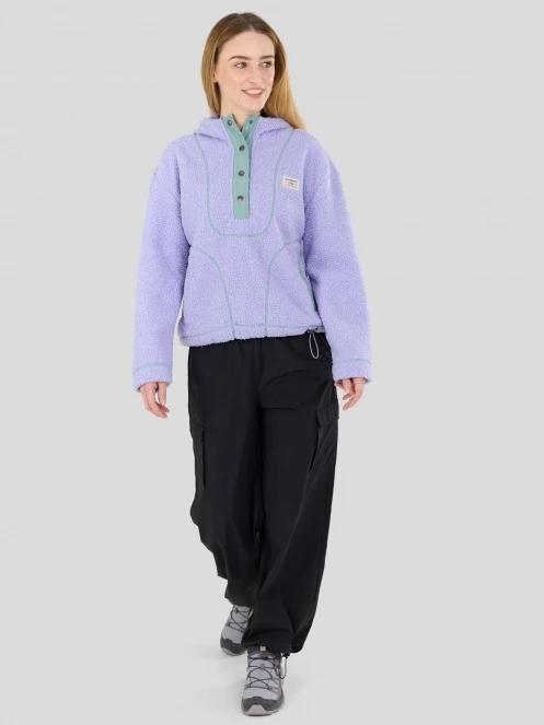 Fundango Juniper Pile Jacket for women in purple 4
