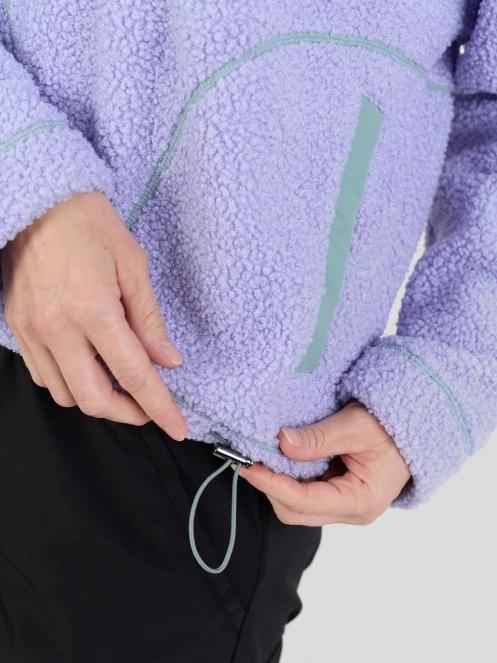 Fundango Juniper Pile Jacket for women in purple 9