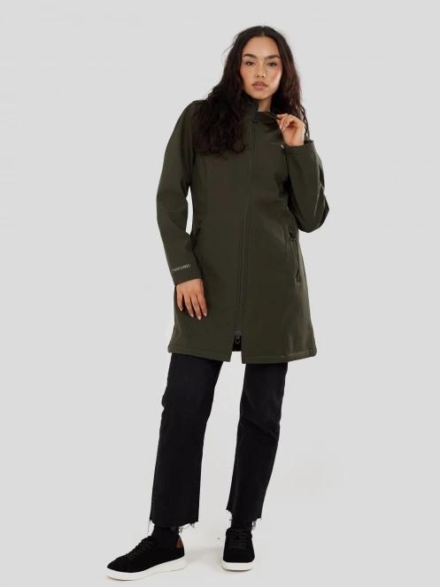 Fundango Wichita Softshell Jacket for women in oliv 4