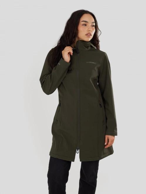 Fundango Wichita Softshell Jacket for women in oliv 5