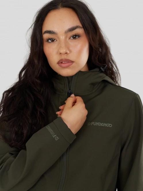 Fundango Wichita Softshell Jacket for women in oliv 6