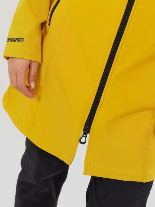 Fundango Wichita Softshell Jacket for women in yellow 7