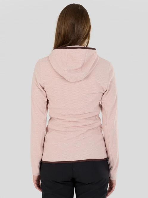 Fundango Nigata Full Zip Hoodie for women in pink 3