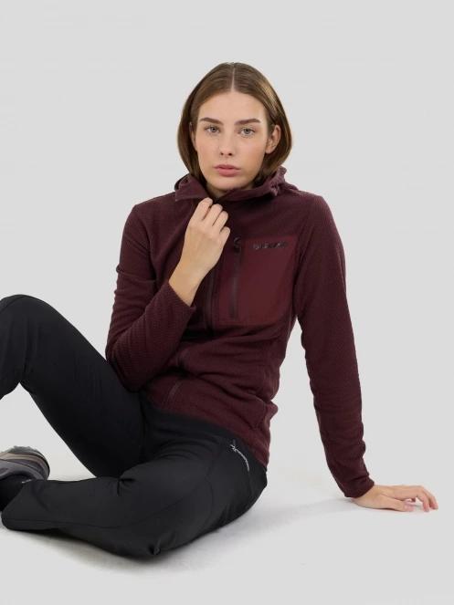 Fundango Nigata Full Zip Hoodie for women in purple 5
