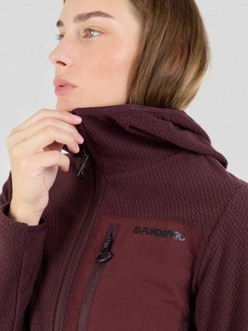 Fundango Nigata Full Zip Hoodie for women in purple 7