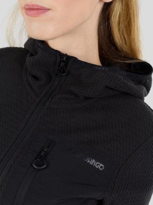 Fundango Nigata Full Zip Hoodie for women in black 7