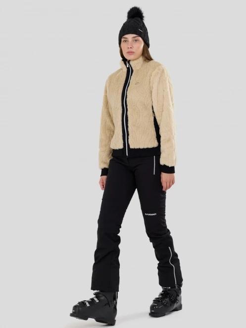 Fundango Marigold Shearling Jacket for women in sand 5