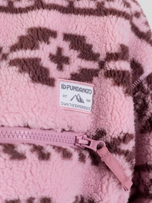 Fundango Pacha Fleece Jacket for women in pink 9
