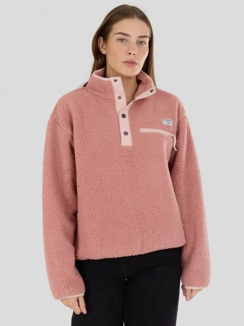 Fundango Pacha Fleece Jacket for women in pink 2