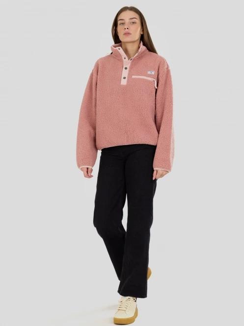 Fundango Pacha Fleece Jacket for women in pink 4
