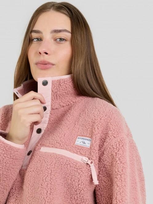 Fundango Pacha Fleece Jacket for women in pink 7
