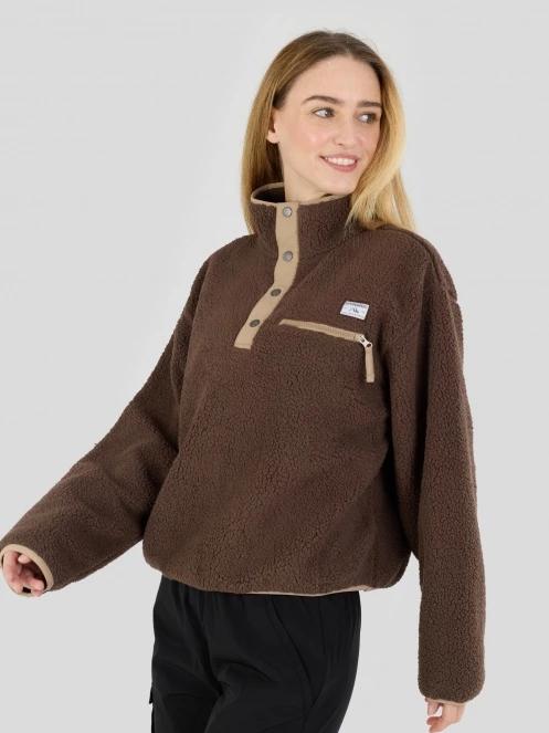 Fundango Pacha Fleece Jacket for women in brown 5