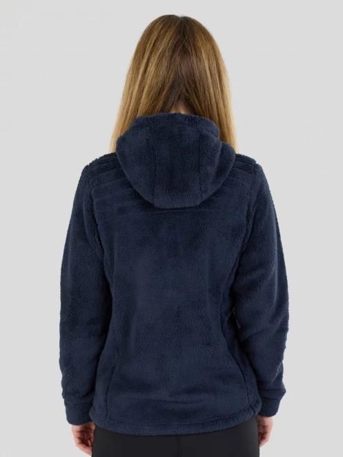 Fundango Zealand Plush Pile Jacket for women in dark blue 3