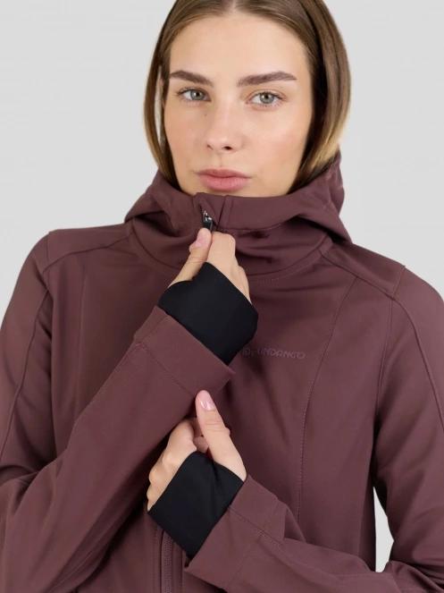 Fundango Astralite Softshell Jacket for women in purple 6
