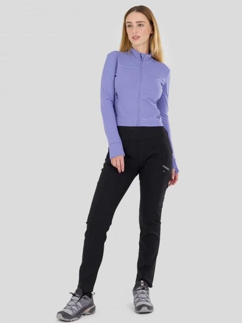 Fundango Flow Thermo Zip Up for women in purple 4