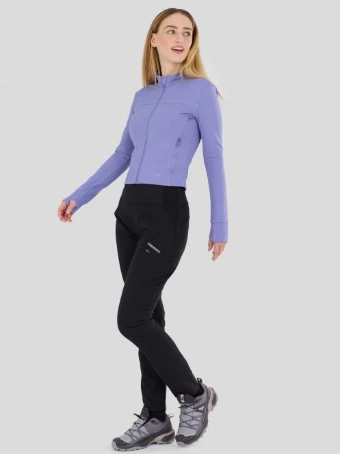 Fundango Flow Thermo Zip Up for women in purple 5