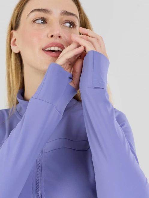Fundango Flow Thermo Zip Up for women in purple 7