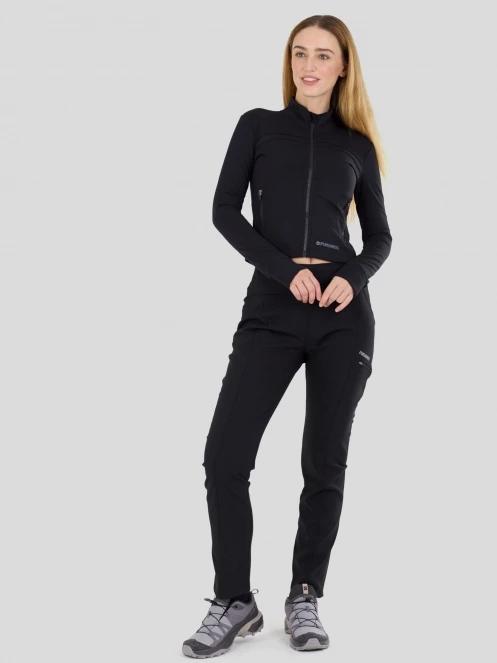 Fundango Flow Thermo Zip Up for women in black 4