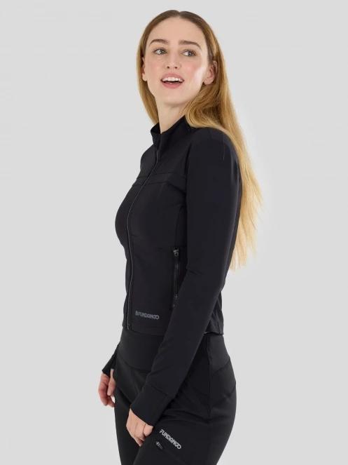 Fundango Flow Thermo Zip Up for women in black 6