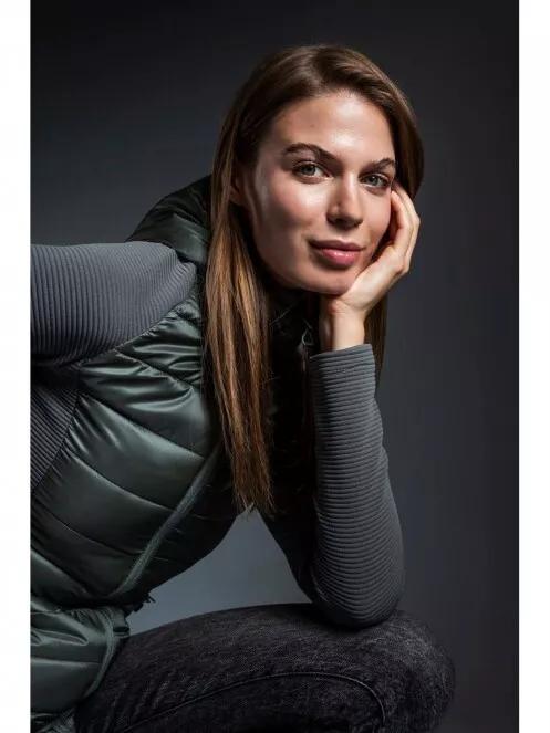 Fundango AFTON Hybrid Jacket for women in oliv 2