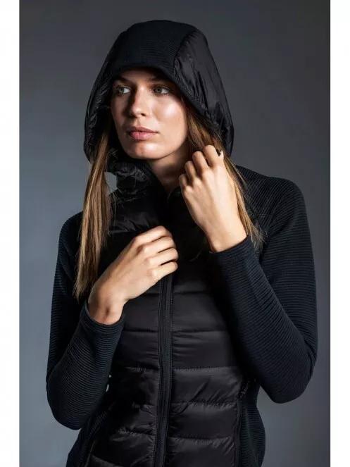 Fundango AFTON Hybrid Jacket for women in black 3