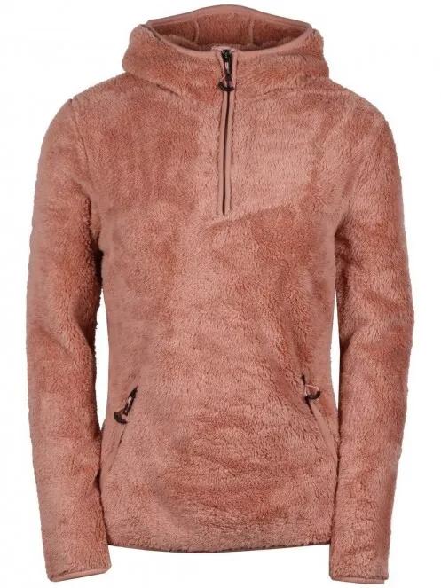 Fundango OLIVIA Pile Pullover for women in pink 4