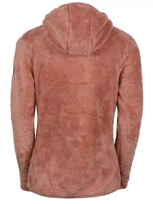 Fundango OLIVIA Pile Pullover for women in pink 5