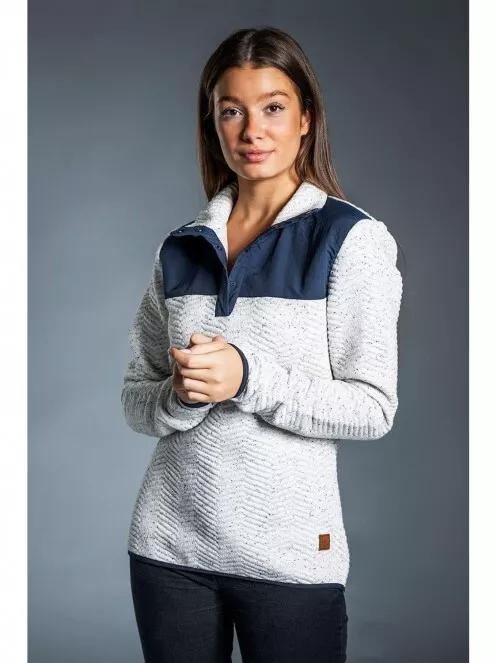 Fundango MONTANA Pullover for women in grey 3