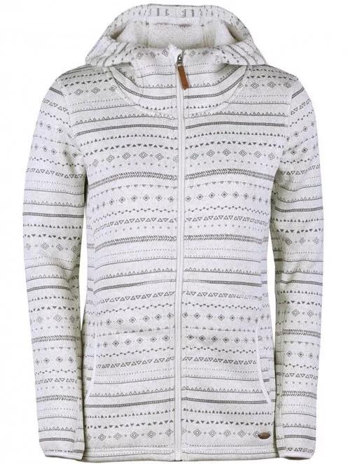 Fundango ARA Fleece Jacket for women in white 6