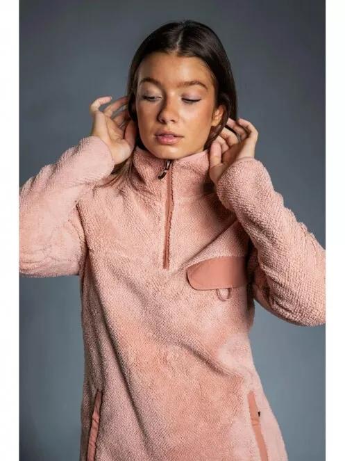 Fundango VINONA Fleece Pullover for women in pink 3