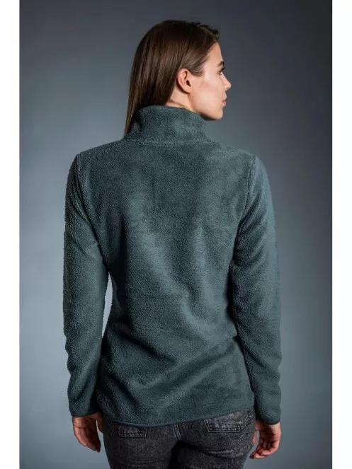 Fundango VINONA Fleece Pullover for women in oliv 4