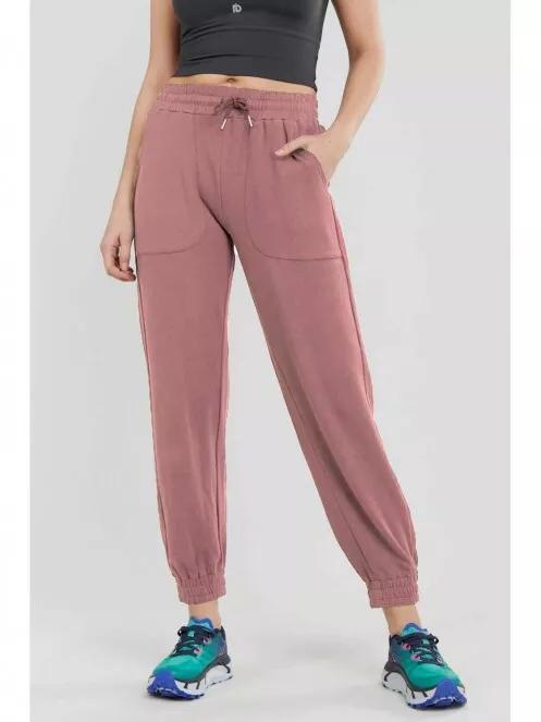 Fundango Jogger Pants for women in magenta 2
