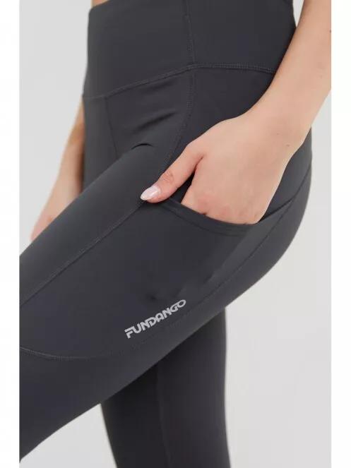Fundango Fade Active Leggings for women in grey 4